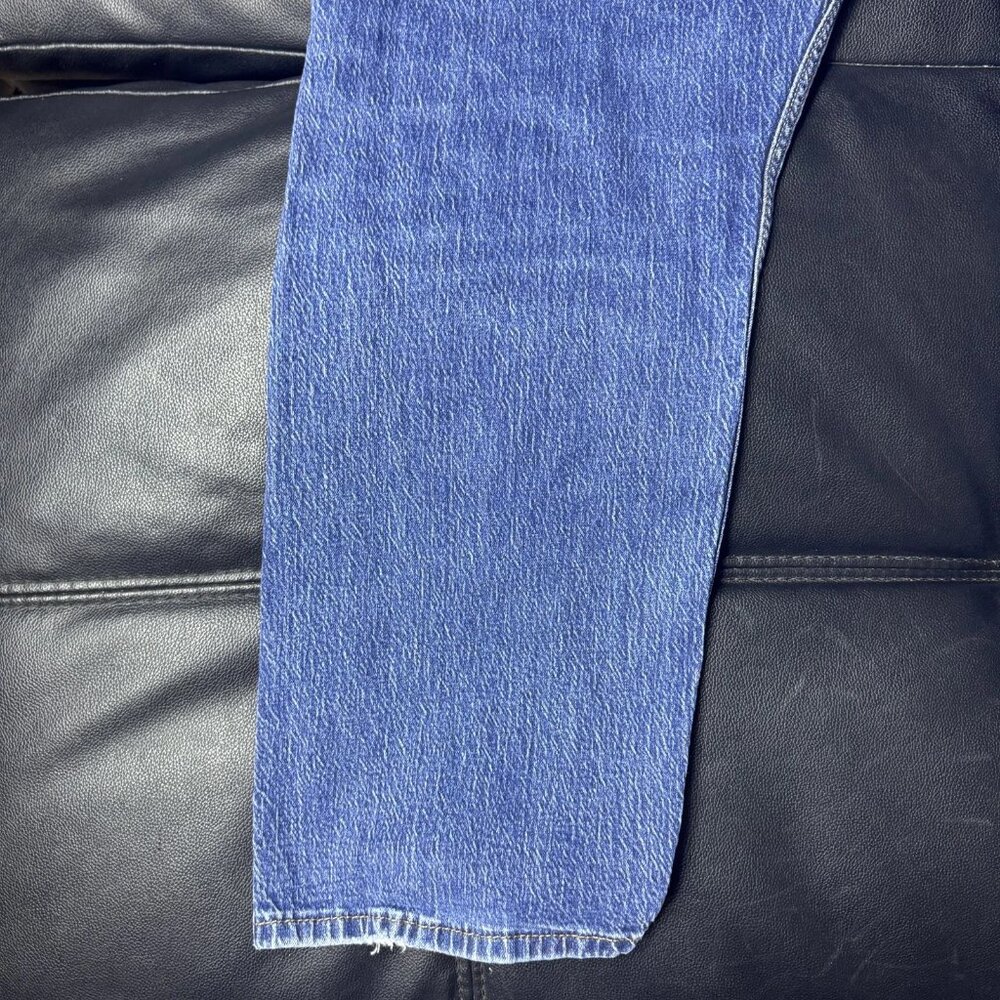 Levi's 505 Men's Straight Leg Jeans Blue Denim Regular‎ Fit Medium Wash W44 L30 - Picture 9 of 14